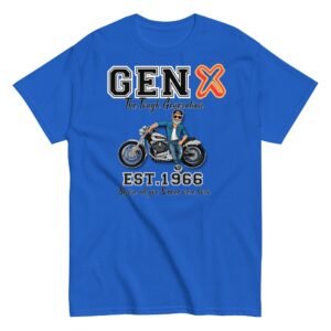 GEN X Est. 1966 T-shirt Birthday Gift For 1966 Birth Year