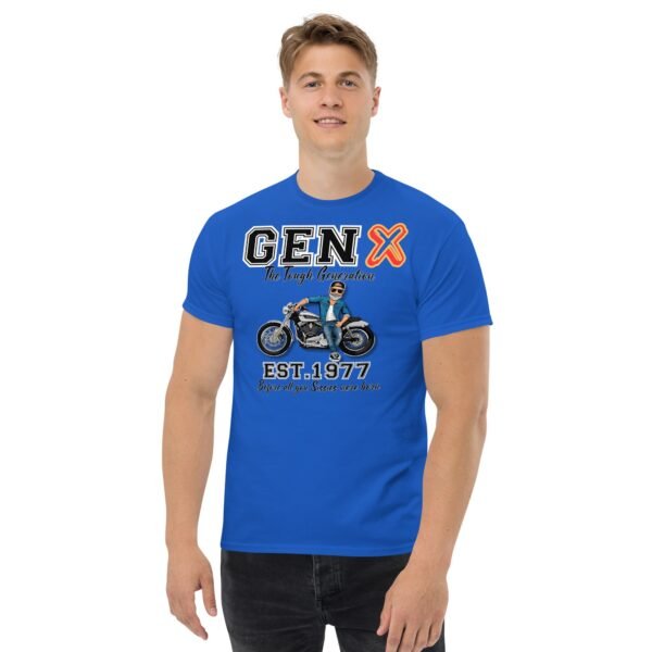 GEN X Est. 1977 T-shirt Birthday Gift For 1977 Birth Year - Image 3