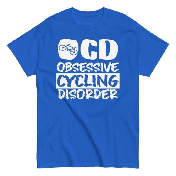 OCD Obsessive Cycling Disorder T-Shirt - Image 8