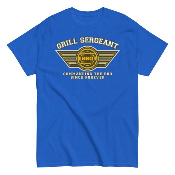 Grill Sergeant BBQ T Shirt Funny BBQ Gift T-shirts - Image 9