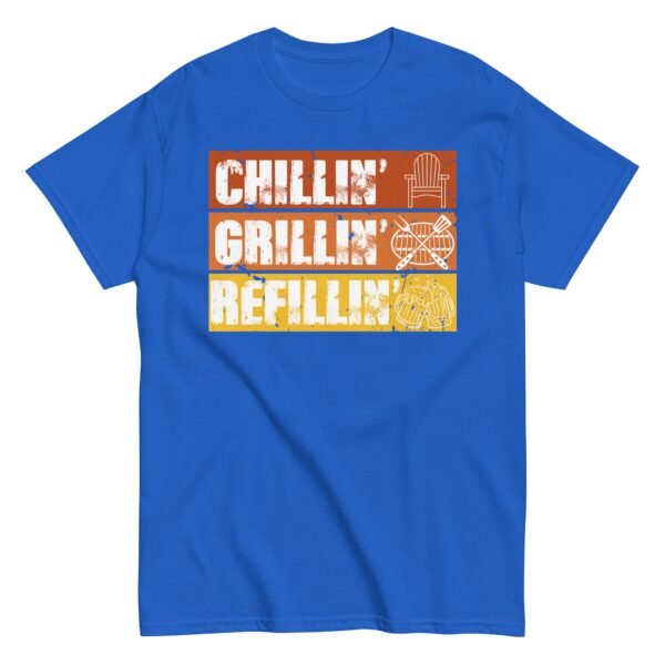 BBQ T-Shirt Chillin’ Grillin’ Refillin’ - Image 9