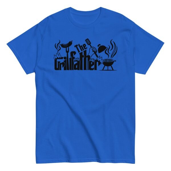 The Grillfather BBQ T shirt Gift For Dad Barbecue T-shirt - Image 6