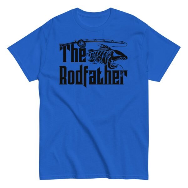 The Rodfather T Shirt Gift For Fishing Dads - Image 4