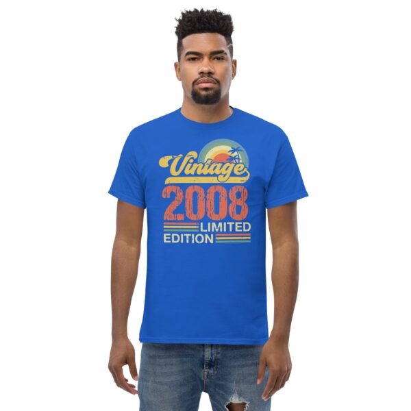 2008 Vintage Birthday T-shirt Limited Edition Birthday T Shirt - Image 3