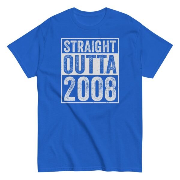 Straight Outta 2008 T-shirt Birthday Gift - Image 6