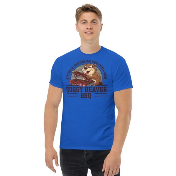 Soggy Beaver BBQ T-Shirt Funny BBQ Shirt - Image 3