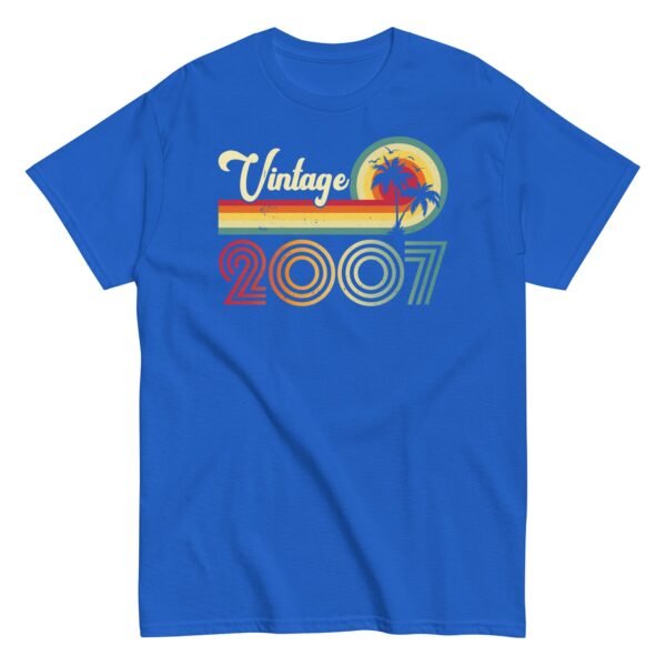 Vintage 2007 Birthday T-shirt - Image 7