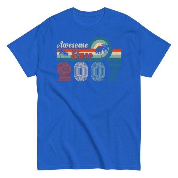 Awesome Since 2007 Birthday T-shirt Gift Idea - Image 6