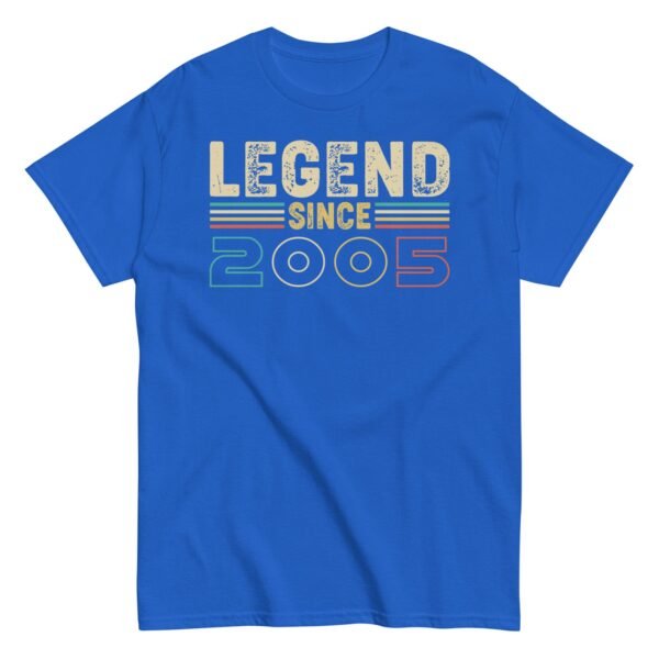 Legend Since 2005 T-shirts Birthday Gifts - Image 9