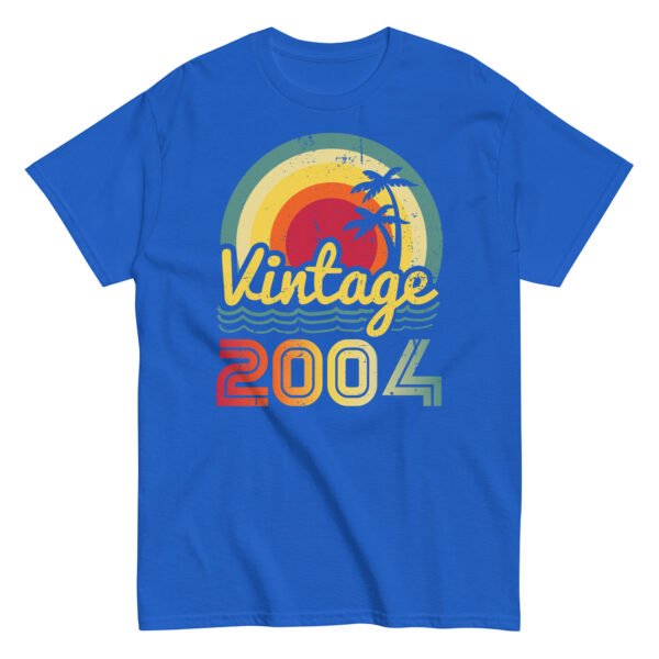 Vintage 2004 T-Shirt 2004 Birth Year Gift T Shirt - Image 6