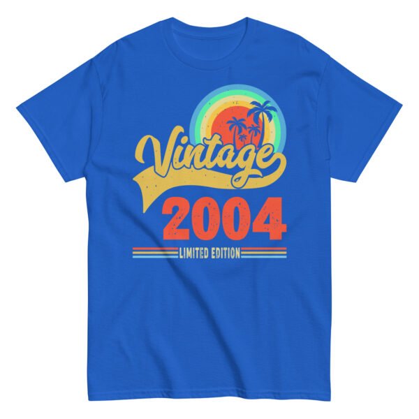 Vintage 2004 Limited Edition Birthday T-shirts - Image 7