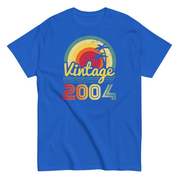 Vintage 2004 Sunset Retro Birthday Gift T-shirt - Image 8