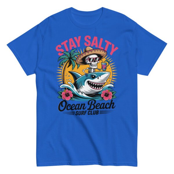 Stay Salty Ocean Beach Club Surf T-Shirt - Image 8