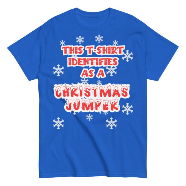 This T-Shirt Identifies As A Christmas Jumper - Image 7