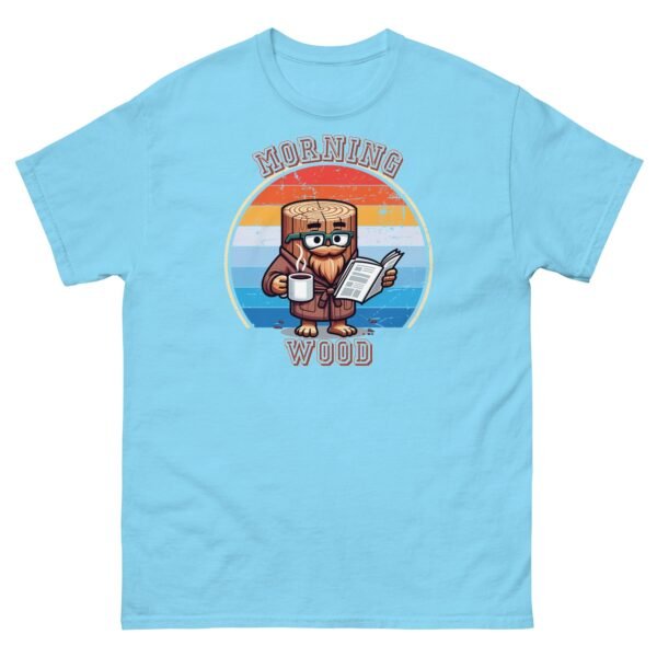 Morning Wood T-shirt Funny Gift for Him Tee - Image 15