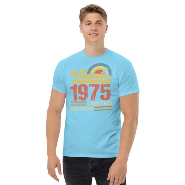Vintage 1975 T-shirt Limited Edition 50th Birthday T shirt - Image 2