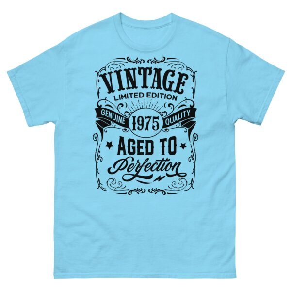 Vintage 1975 T-shirt Aged To Perfection 50th Birthday T shirt - Image 11