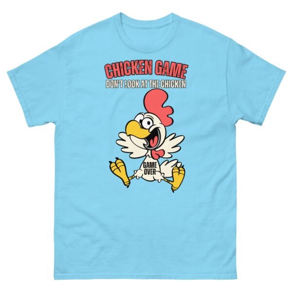 Chicken Game T-shirt Funny T-shirt Gift For Him - Image 12