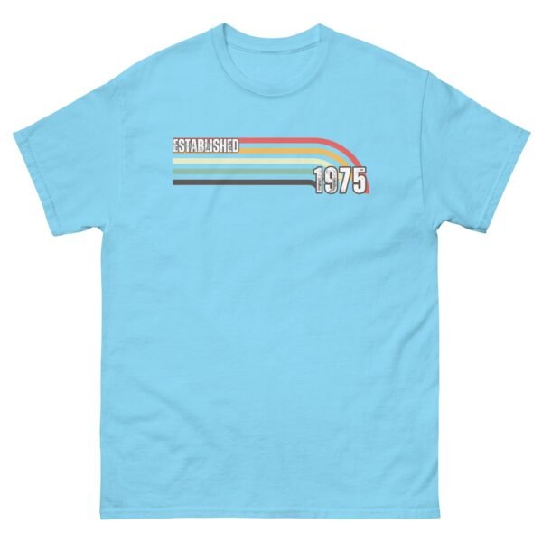 Established 1975 50th Birthday Gift T-shirt - Image 14