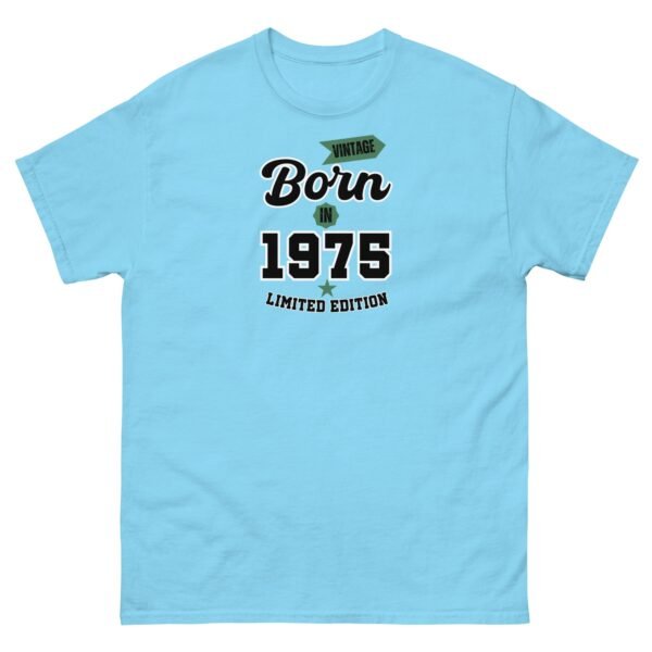 Vintage Born In 1975 Limited Edition T-shirt 50th Birthday Tee - Image 15
