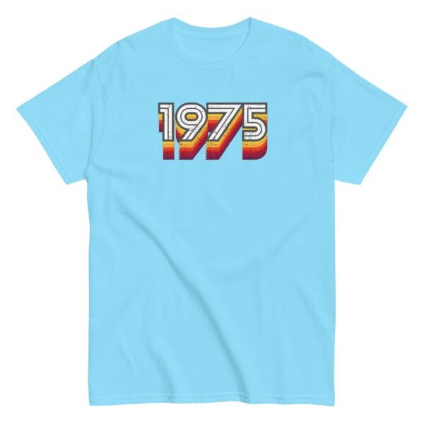 1975 Birth Year Gift T-shirt 50th Birthday Tshirt 1975 Retro - Image 14