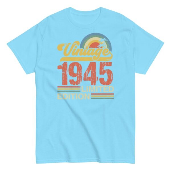 Vintage 1945 T-shirt Design Limited Edition Birth Year Gift - Image 13