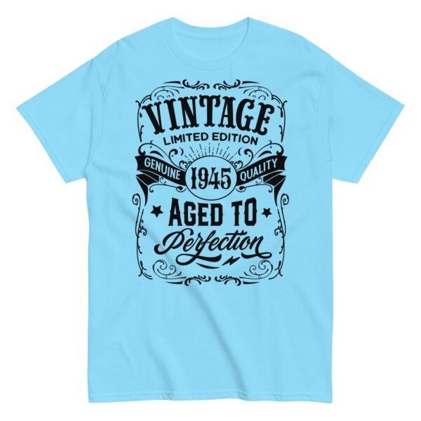 1945 Vintage Aged To Perfection Gift T-shirt 1945 Birth Year - Image 11