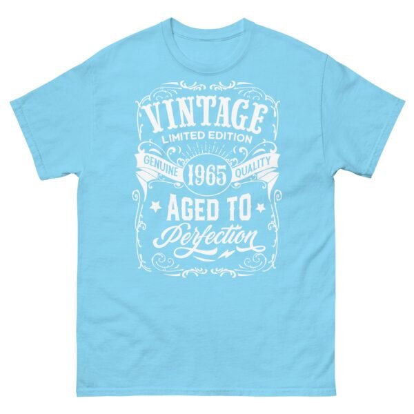 Vintage 1965 Aged To Perfection T-Shirt 1965 Birthday Gift Tee - Image 14