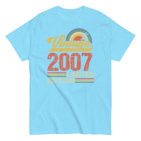 2007 Birthday Gift T-shirt Limited Edition T-shirt - Image 14