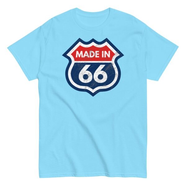 1966 Birthday Gift T-shirt Made in 66 US Route 66 Style - Image 15