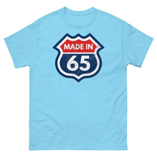1965 Birthday T-Shirt Gift Made in 65 US Route Sign - Image 14