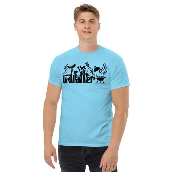 The Grillfather BBQ T shirt Gift For Dad Barbecue T-shirt - Image 3