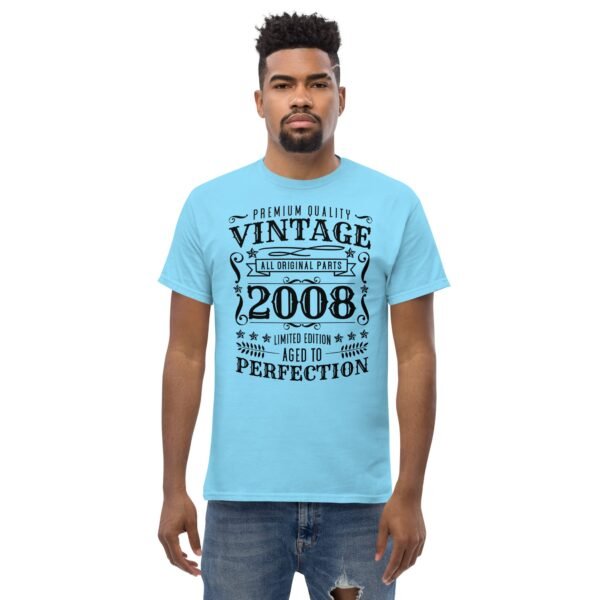 2008 Vintage Birthday T-shirt - Image 4