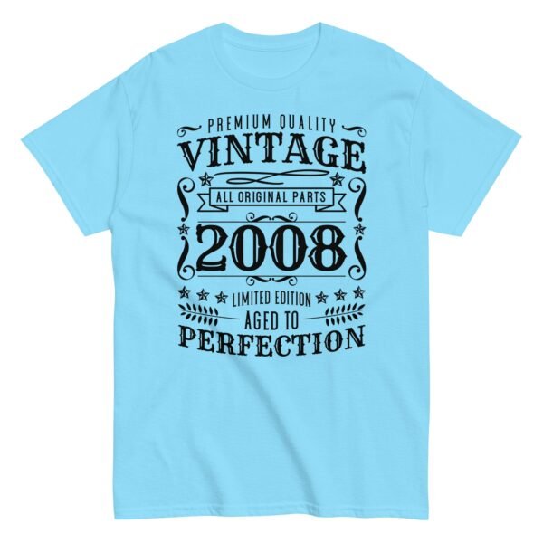 2008 Vintage Birthday T-shirt - Image 13