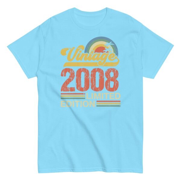 2008 Vintage Birthday T-shirt Limited Edition Birthday T Shirt - Image 13