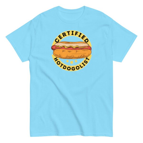 Certified Hotdogologist Funny BBQ Gift Hotdog T-Shirt - Image 11