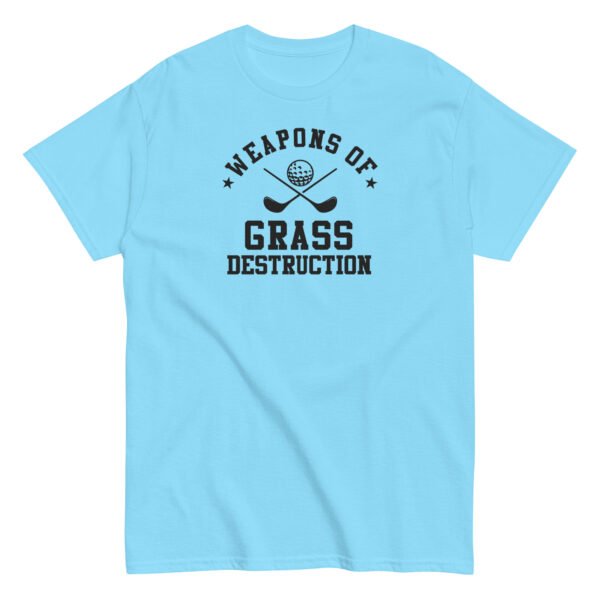Weapons Of Grass Destruction Golf T-shirt - Image 10