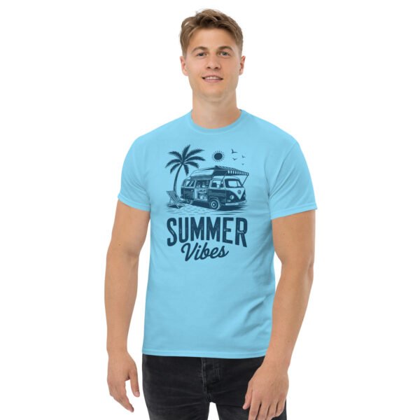 Summer Vibes Beach Surfing T-shirt - Image 3