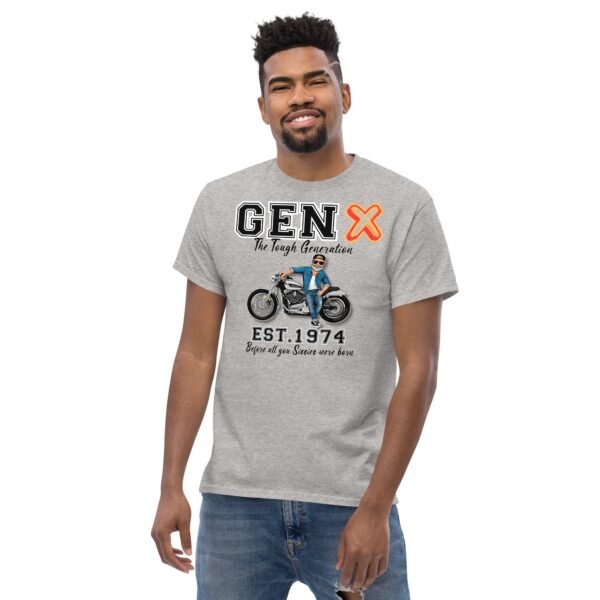 GEN X Est. 1974 T-shirt Birthday Gift For 1974 Birth Year - Image 3