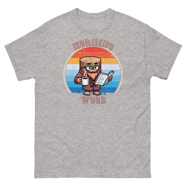 Morning Wood T-shirt Funny Gift for Him Tee - Image 14