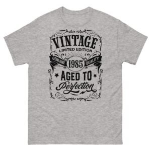 Vintage 1985 T-shirt 40th Birthday Gift Aged To Perfection T shirt