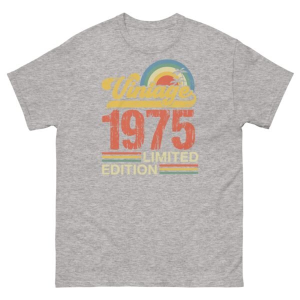 Vintage 1975 T-shirt Limited Edition 50th Birthday T shirt - Image 14