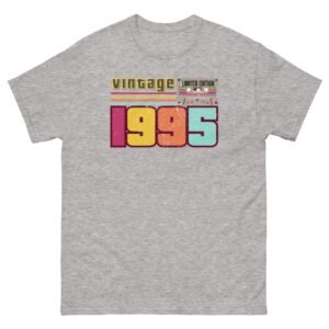Vintage 1995 Cassette Tape Limited Edition 30th Birthday T-shirt
