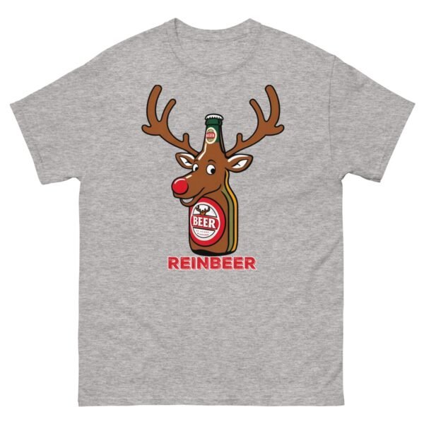 Beer Drinker Funny Christmas T-shirt Reinbeer - Image 14