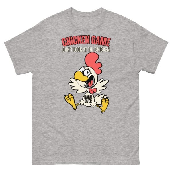 Chicken Game T-shirt Funny T-shirt Gift For Him - Image 11