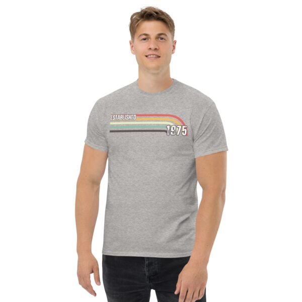 Established 1975 50th Birthday Gift T-shirt - Image 3