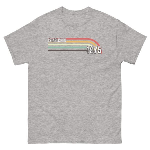 Established 1975 50th Birthday Gift T-shirt - Image 13
