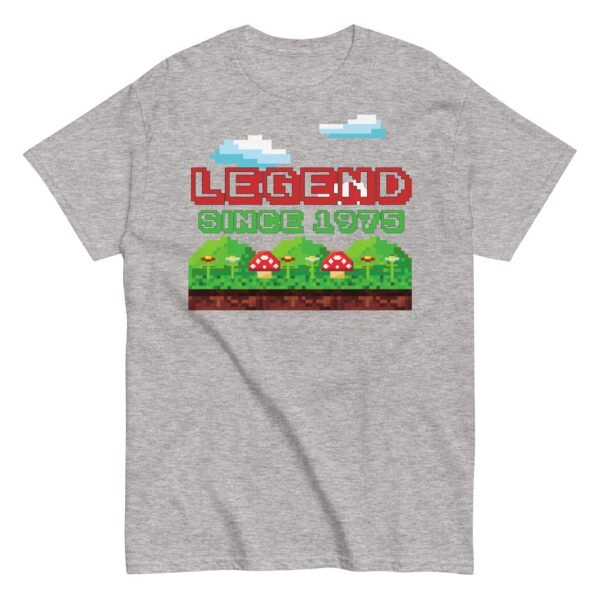 Legend Since 1975 Retro Gaming T-shirt 50th Birthday Tshirt - Image 13