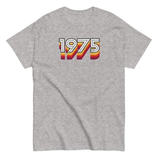 1975 Birth Year Gift T-shirt 50th Birthday Tshirt 1975 Retro - Image 13