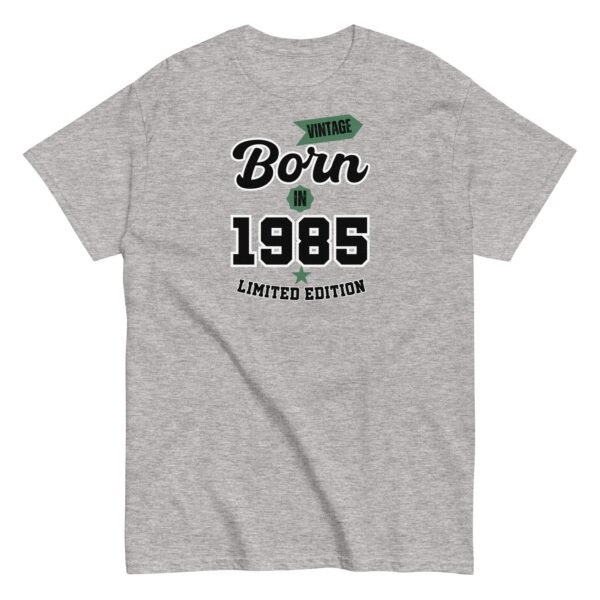 Born in 1985 Birthday T-shirt Vintage Birth Year 1985 - Image 12